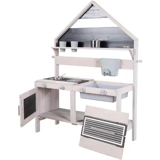 roba Matschküche Outdoor-Spielküche (grau)