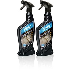 TENZI 2X Premium Lederreiniger (600ml) Auto & Motorrad - Geruchsneutral & für stark verschmutzte Oberflächen, Lederpflege, Reinigung, Autopflege Innenraum, Innenraumreiniger Spray Leder, Sitzreiniger