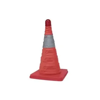 HP Autozubehör 10282 0113910 Leitkegel LED-Notleuchte rot (L x B x H) 245 x 245 x 460 mm 1 St.