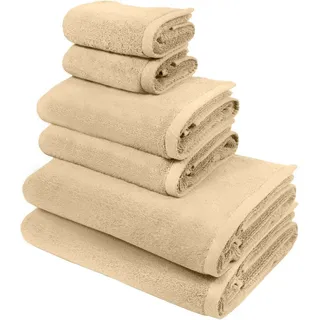 Bruno Banani Lana Handtuchset 6-tlg. beige