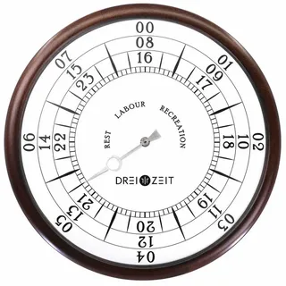 Dreizeit CLA1 36 cm Classic No. 1 braun/weiß
