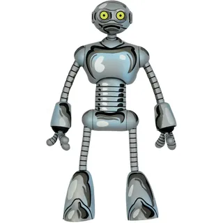 NECA Teenage Mutant Ninja Turtles (Mirage Comics) Actionfigur Fugitoid 14 cm NECA54242