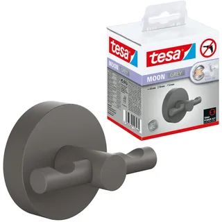 Tesa MOON GREY Bademantelhaken ohne Bohren