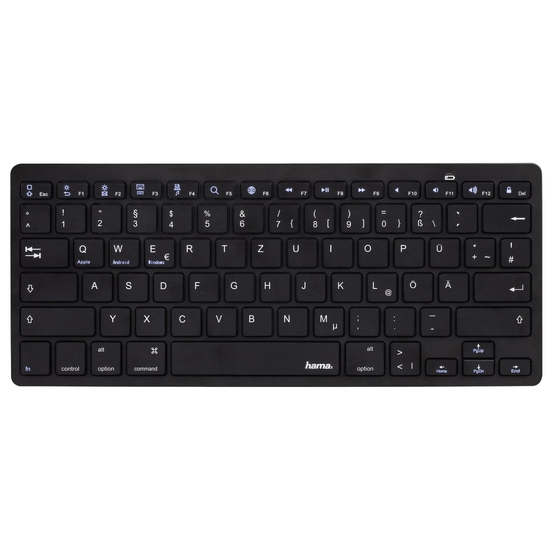 Bild von KEY4ALL X510 Bluetooth Tastatur DE (00108392)