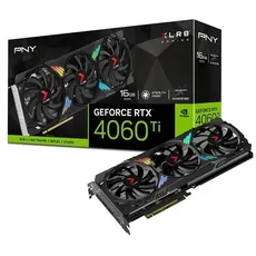 PNY GeForce RTX 4060 Ti VERTO EPIC-X RGB OC Triple Fan - 16GB GDDR6 RAM - Grafikkarte