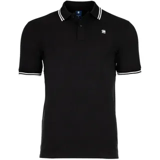 G-Star Dunda Slim Stripe Kurzarm-poloshirt Dark Black XL