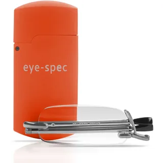 eye-spec Faltbare Lesebrille mit Mini-Etui für Herren und Damen | Klappbares Taschenformat Design in 7 Farben und verfügbar in 9 Sehstärken