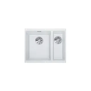 Subline 340/160-U links weiß + Handbetätigung + InFino