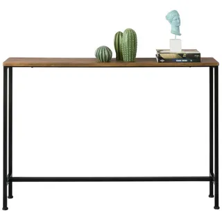 SoBuy Vintage Konsolentisch 120x80x20 cm Braun