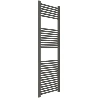 ERCOS Handtuchwärmer Badetuchwärmer Abmessungen 500x1500 MM Heizkörper Farbe Quarz Opaque, 1/2" Anschlüsse Lieferung mit Montagekit