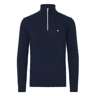 Troyer KRONSTADT "Troyer KSCall half zip", Herren, Gr. L, blau (sky captain), Obermaterial: 100% Baumwolle CO., Pullover Troyer