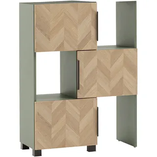 Schildmeyer Piazza Schieberegal 47-78 x 34,7 x 101,6 cm Grün