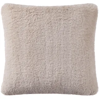 Butlers Kissen Wild Thing , Taupe , Textil , 50x50 cm , Heimtextilien, Wohntextilien, Kissen, Zierkissen