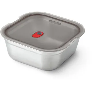 Black and Blum BLACK+BLUM Multifunktions-Box Lunchbox, Edelstahl groß 19,5 x 19 x 7,7 cm 1,4 Lit...
