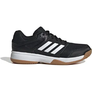 Adidas Damen Speedcourt Women Indoor Shoes Schuhe, core Black/FTWR white/GUM10, 42 2/3 EU