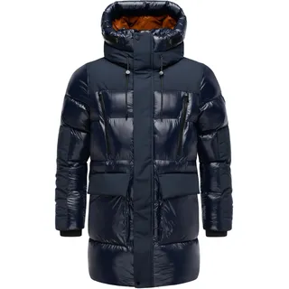 Kurzmantel STONE HARBOUR "Steppmantel Nelioon XX", Herren, Gr. 3XL, blau (navy), Obermaterial: 100% Polyester PES.  Obermaterial: Futter: 100% Polyester PES. 100% Polyester PES., Jacken Kurzmantel