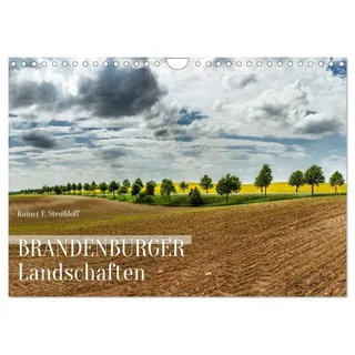 Brandenburger Landschaften (Wandkalender 2026 DIN A4 quer), CALVENDO Monatskalender: Brandenburgs vielfältige Landschaft zwischen Naturschauspiel und Landwirtschaft (CALVENDO Orte)