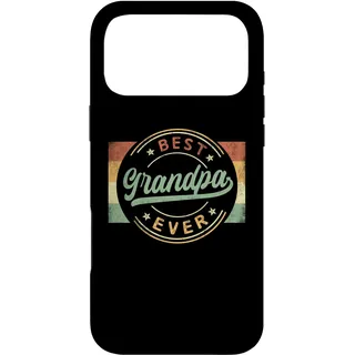 Hülle für iPhone 17 Pro Max Best Grandpa Ever Emblem Father's Day Grandpa Gifts Funny