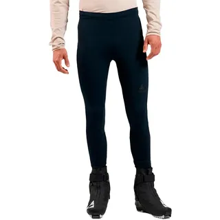 Odlo Herren Thermohose Brensholmen Skiunterwäsche Langlaufhose Leggings, Dark Sapphire, S EU