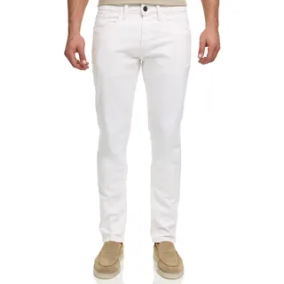 Regular-fit-Jeans INDICODE "INTony", Herren, Gr. 30, Länge 30, weiß heaven, Denim/Jeans, Obermaterial: 98% Baumwolle, 2% Elasthan, Abriebeffekte, regular fit knöchellang, Jeans Regular-fit-Jeans
