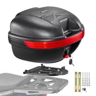 Vevor Motorrad-Topcase 30 l Schwarz