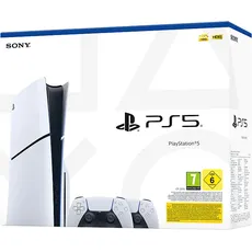 Bild von PlayStation 5 Slim Disc Edition + 2. DualSense Wireless-Controller