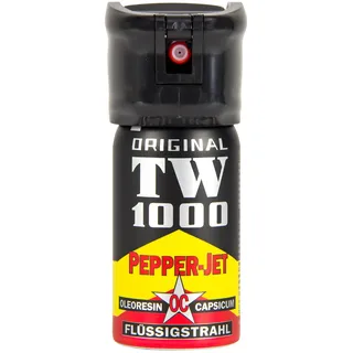 KH-Security TW1000 40 ml Tierabwehrspray Strahl mit FlipTop Deckel schwarz 
