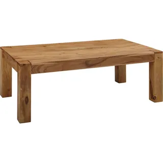 Wohnling Couchtisch Massivholz akazie 110,0 x 60,0 x 40,0 cm