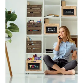 Securit Holzbox Tablecaddy (B)116 x (T)240 x (H)142 mm