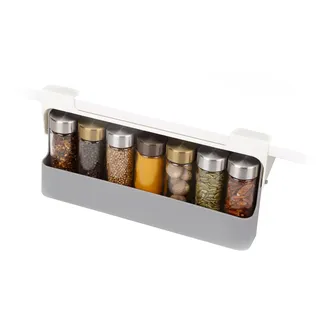 Joseph Joseph CupboardStore in cupboard, Küche Lagerung unter Regal Gewürzregal, Organisator Grau, 30