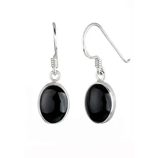 Elli Onyx Edelstein 925 Sterling Silber Ohrringe Damen