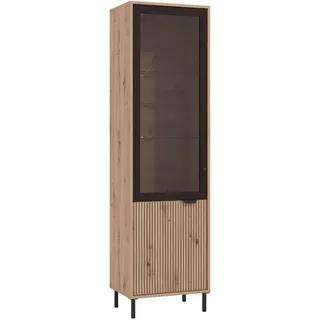 Home Affaire Vitrine Mayenne 54,5 x 40 x 195 cm Beige