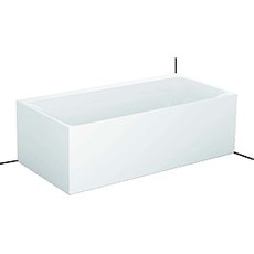 Bild von BetteLux Silhouette Badewanne, 3460-000CELVS 170x85x45cm, Eckeinbau rechts, mit Schürze, weiß