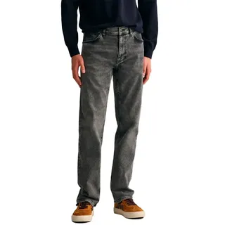 GANT 1000250 Regular Fit Jeans - Black - 32 - 34