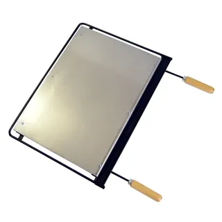 Plancha Barbacoa Inox. 56x41 cms.