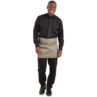 Whites Chefs Clothing B431 Kurze Bistroschürze, Olivgrün