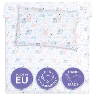 Totsy Baby Kinderbettwäsche Baby Baumwolle Motiv 100 x 135 cm + 40 x 60 cm