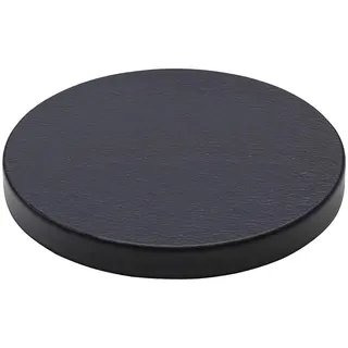 Mobile Plattform für runde Kunststoffkauf mit 4 Rädern 39 x 39 x 4,5 cm in Anthrazitfarbe