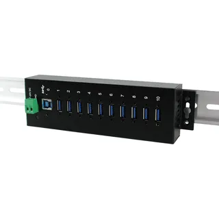 Exsys EX-1110HMVS USB Hub, Schwarz