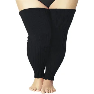 COZYOFFI Damen Pslw0929s Beinstulpen, C02, schwarz, One Size