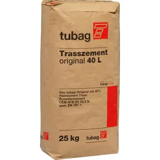 tubag Trasszement TZ-o original 40 Liter 25kg