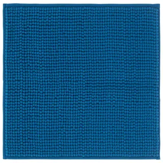 Esposa Badematte , Petrol , Textil , Uni , quadratisch , 50x50 cm , für Fußbodenheizung geeignet, rutschhemmend , Heimtextilien, Badtextilien, Badematten