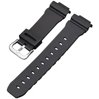 BBZ 16MM Gummiarmband kompatibel mit Casio GA-100/110/120/400/700 DW-5600, GW-M5610, DW-6900, GA-2100