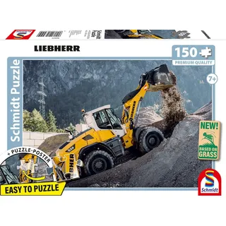 Schmidt Spiele Schmidt Radlader Liebherr L526 150 Teile