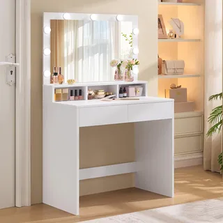 VASAGLE RDT120T10 Schminkkommode für Schlafzimmer