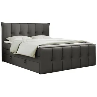 MKS Meble MKS Boxspringbett 140x200, cm, Schlafzimmer, Betten, Boxspringbetten