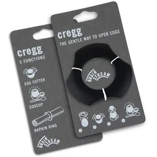 Brainstream cregg Brainstream, schwarz, Eieröffner/Eierbecher/Serviettenhalter, A000984