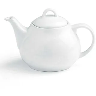Tognana vs033030000 Teekanne Vesuvio, Porzellan, Weiß, 1 Stück