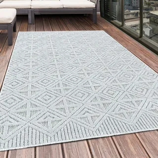 Ayyildiz Outdoor-Teppich Bahama VI (Grau, 250 x 80 cm, 100 % Polypropylen)