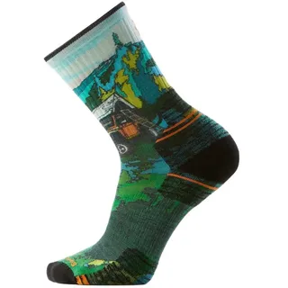 Smartwool Targeted Cushion Crew Wandersocken Winter Moss 42-45